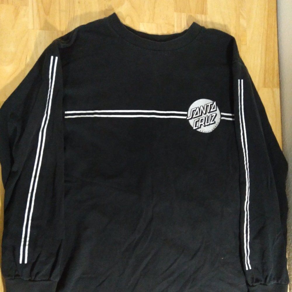 Vintage Santa Cruz Skateboards Logo Long Sleeve T-Shirt
